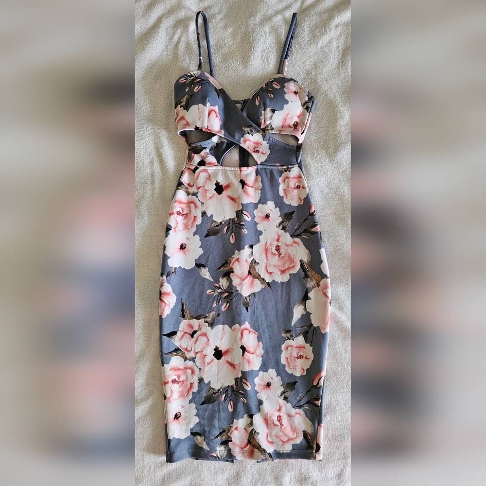 Floral Bodycon Dress